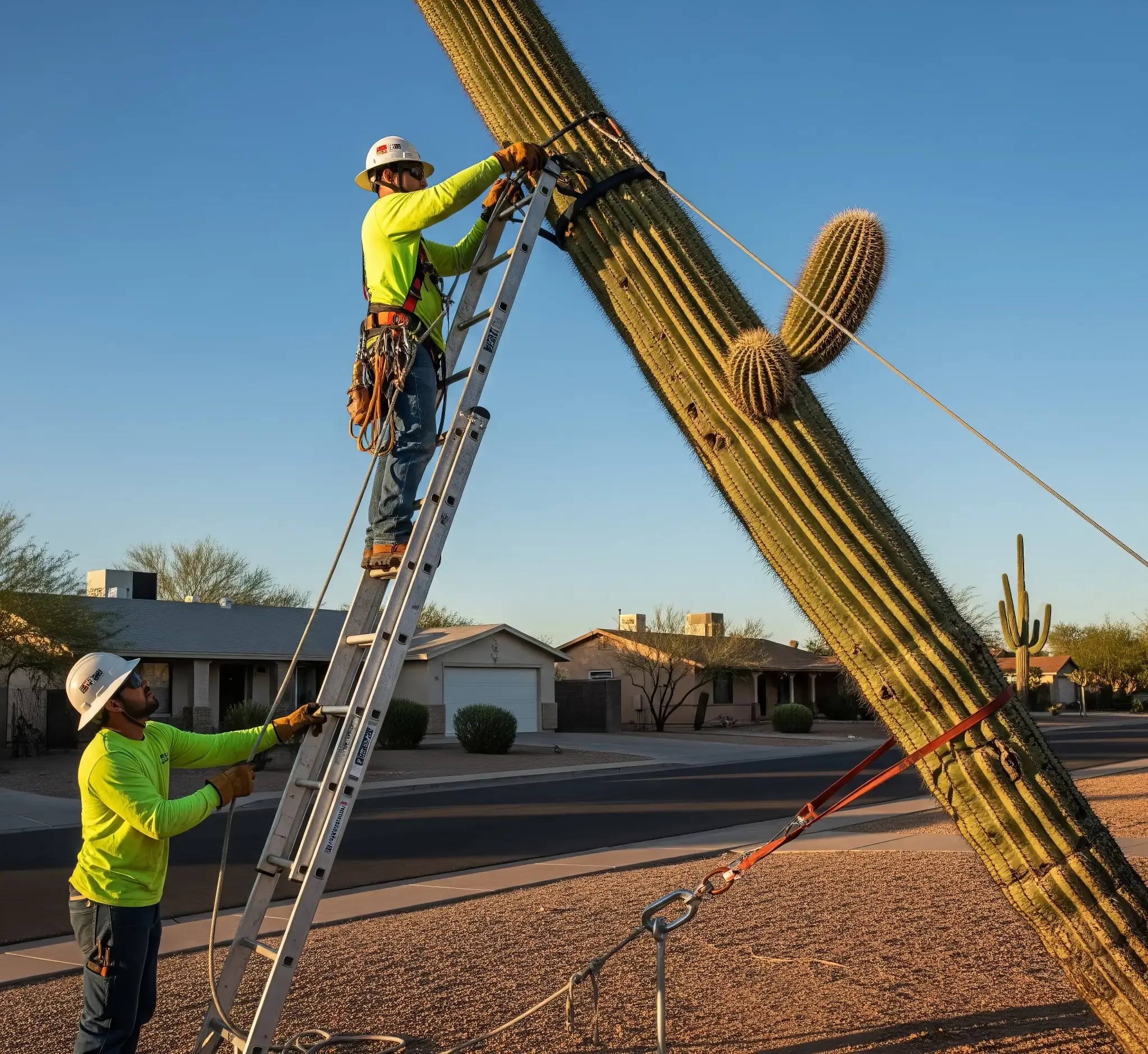 Emergency Cactus Stabilization